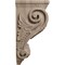 Ekena Millwork 5"W x 7"D x 14"H Large Grape Corbel, Walnut CORW05X07X14GRWA - alternate 2